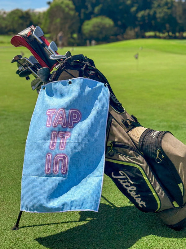 Tap It In - Premium Golf Towel